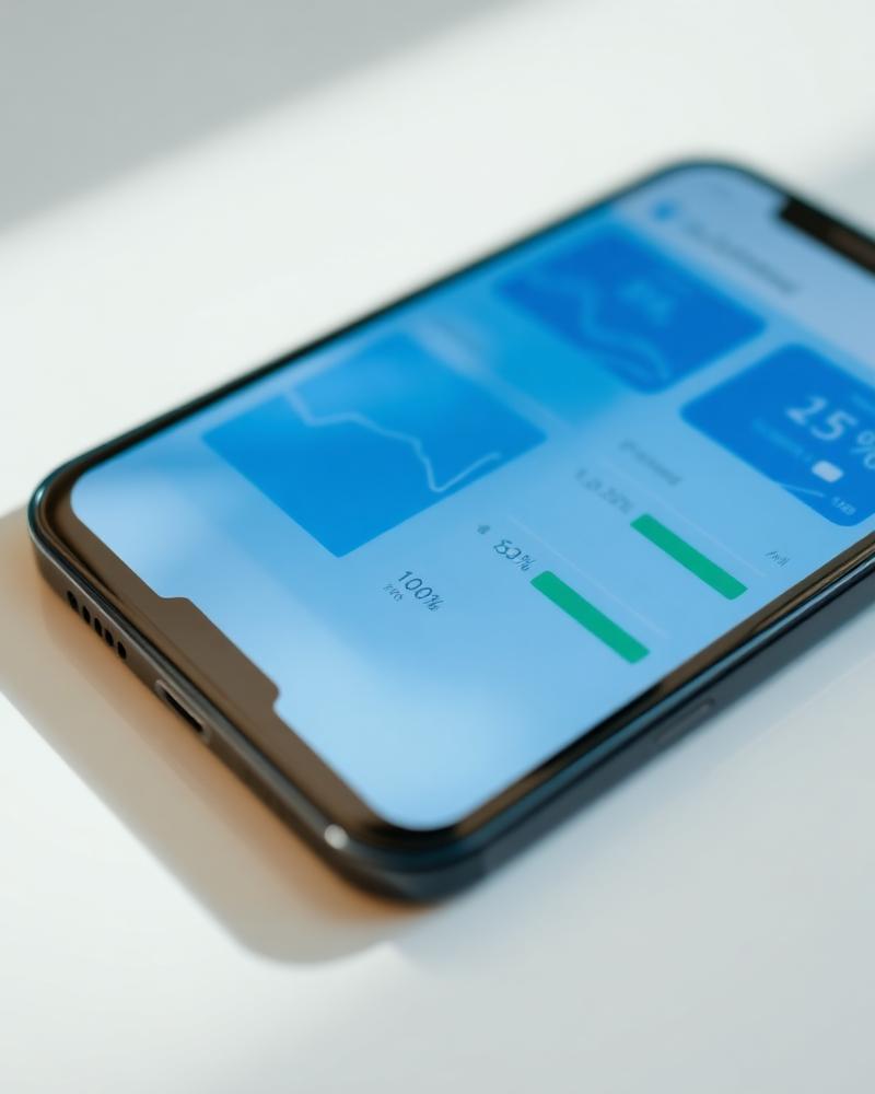 Módulo de Revenue Management en un smartphone